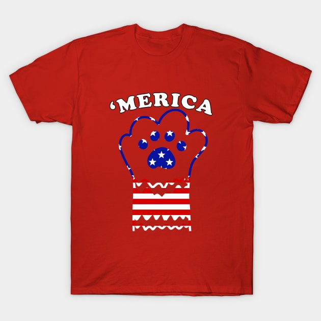 merica not meri can't T-Shirt by genomilo